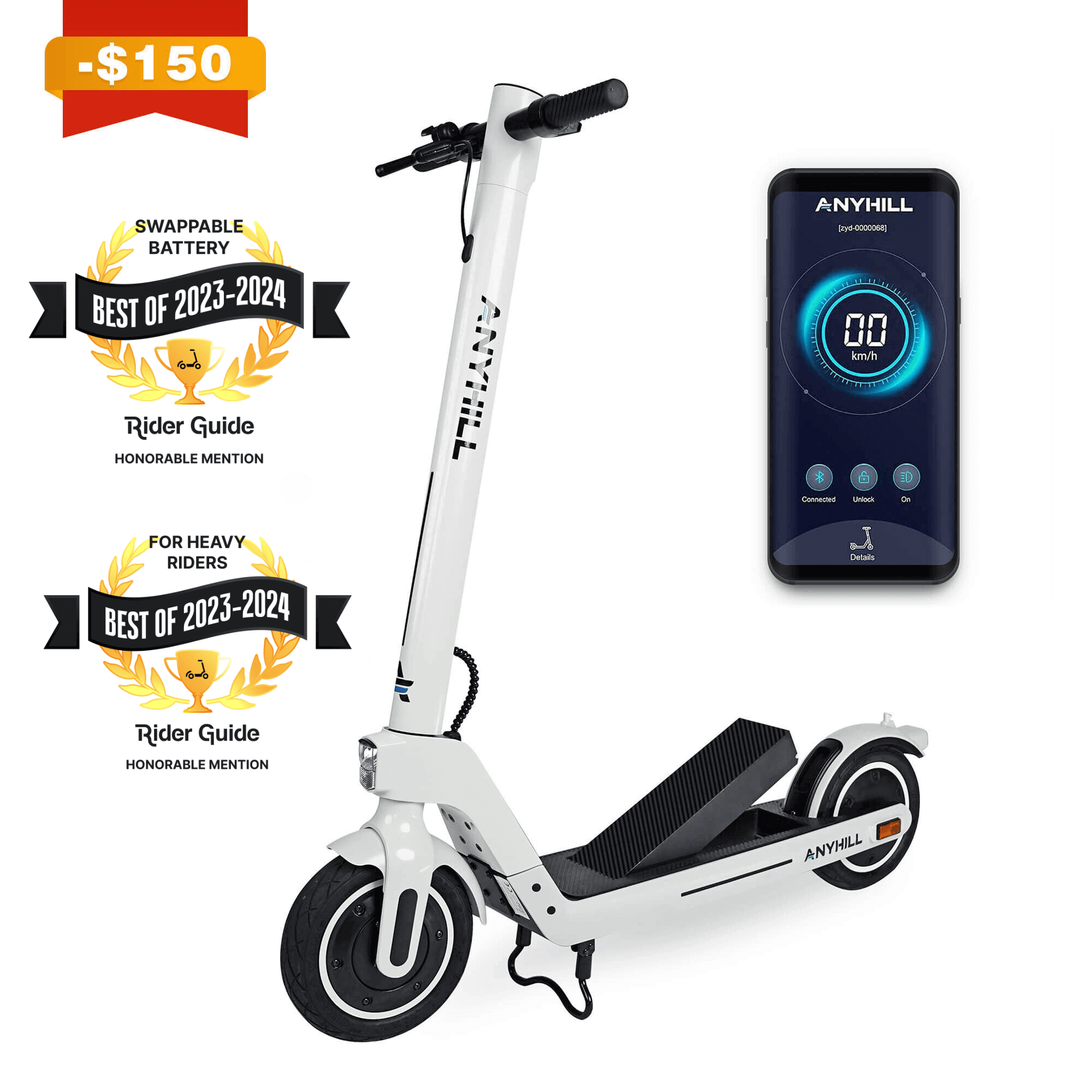 Reference lock e-scooter